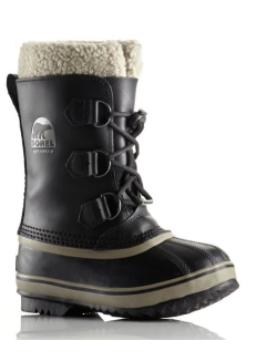 Sorel Waterproof Yoot Pac Leather Boys Winter Boots